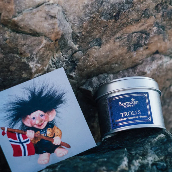 Trolls Duftlys - Rosa pepper, Røkelse og Oudh